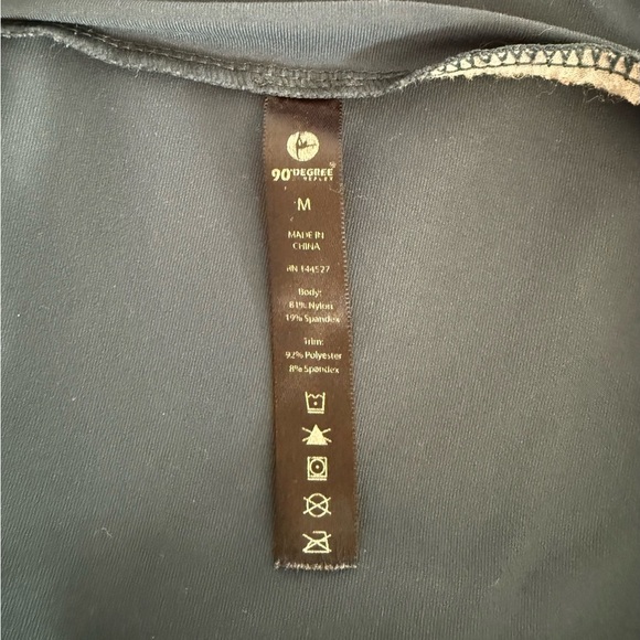 90 Degree By Reflex Blue Performance Jacket with Fitted Silhouette - Picture 10 of 15